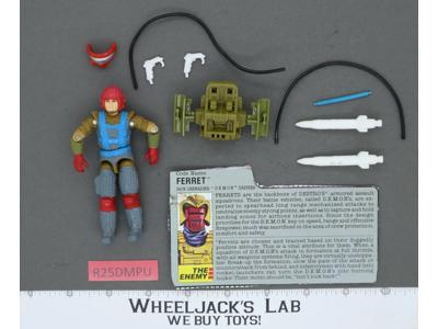 Fast Draw V1 100% Complete G.I. Joe 1987 Hasbro Vintage Action Figure