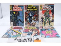 Lot of 6 G.I. Joe Special Missions Marvel Comic Books Issues 10-15 Vintage 1980s