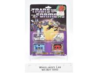Frenzy &amp; Laserbeak CARDBACK W BUBBLE 100% Complete Vintage 1985 G1 Transformers