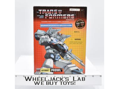 Prowl Hasbro Commemorative G1 Transformers Action Figure