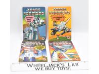 Ladybird Book lot of 4 Hasbro G1 Transformers Hardback 1984
