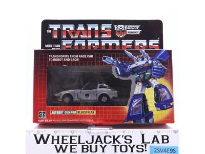 Bluestreak Autobot MOSC NEW G1 TRANSFORMERS Hasbro 1985 Vintage Action Figure