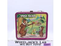 Yogi Bear Boo-Boo Memo Metal Lunch Box ONLY 1974 Hanna-Barbera Aladdin Vintage