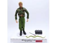 Green Danger Adventure Team Flocked Hair Beard GI Joe 12" GI Joe 1964 Hasbro Vtg