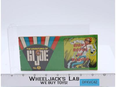 The Adventures of GI Joe No. 6 Eight Ropes of Danger Comic Book 1969 Hasbro