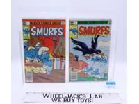 Smurfs Comics Vol. 1 No. 2 & 3 Marvel Comics Group Peyo 1982 Good/Fine Vintage