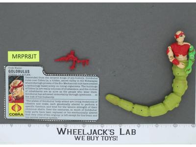 Golobulus V1 100% Complete G.I. Joe 1987 Hasbro Vintage Action Figure