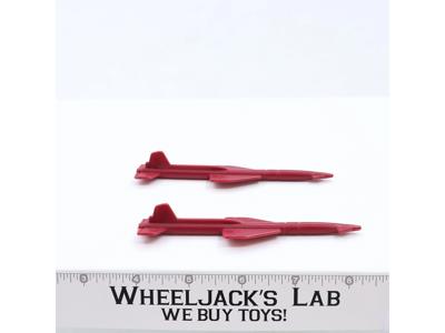 Hydro Sled Missiles x2 1986 GI Joe Hasbro Vintage Action Figure Vehicle