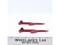 Hydro Sled Missiles x2 1986 GI Joe Hasbro Vintage Action Figure Vehicle