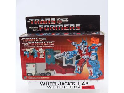 Ultra Magnus RT 100% Complete W/ BOX & INSERT Vintage G1 Transformers Figure