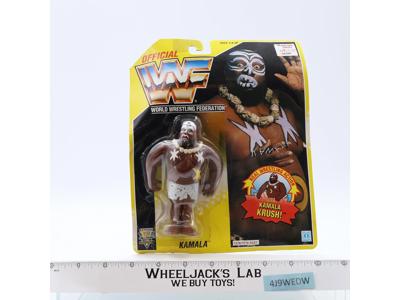Kamala Krush WWF Wrestling 1993 Hasbro Vintage Action Figure NEW MOSC SEALED