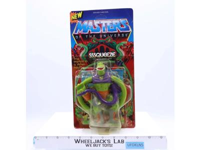 Sssqueeze Masters of the Universe MOTU 1986 Mattel Action Figure NEW SEALED