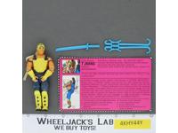 T'Jbang V1 100% Complete 1992 G.I. Joe Hasbro Vintage Action Figure