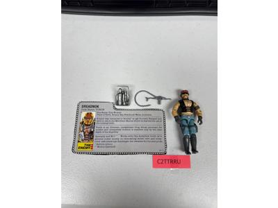 Torch V1 100% Complete G.I. Joe 1985 Hasbro Vintage Action Figure