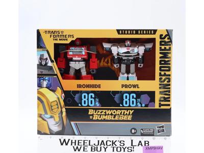 Ironhide & Prowl Transformers Buzzworthy Bumblebee Studio Series Hasbro NEW MISB