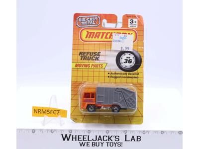 Refuse Truck MB 36 Matchbox Die Cast 1990 MOSC NEW
