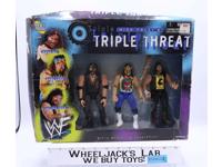 Triple Threat WWF 1998 Jakks Pacific Action Figure Set NEW SEALED
