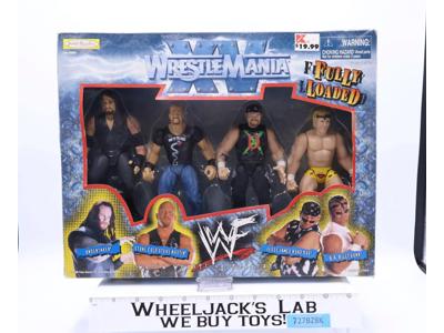 Fully Loaded WWF 1998 Jakks Pacific Action Figure Set NEW MIB