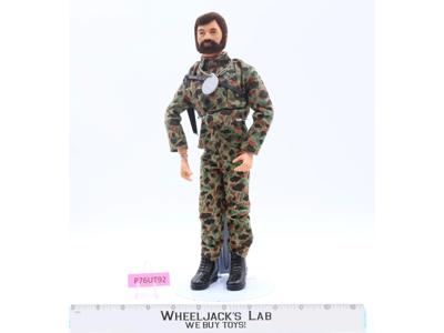 Land Adventurer Flocked Brown Hair & Beard 100% Complete 12" GI Joe 1970 Vintage