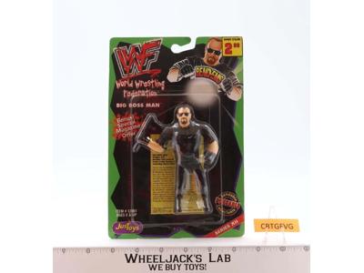 Big Boss Man Bend-Ems WWF 1999 Just Toys Wrestling Figure Series XII MOSC NEW