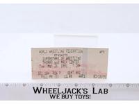 WWF Superstars of Wrestling Thomas and Mack Center Ticket March 1991