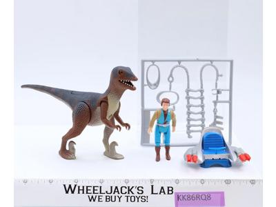 Deinonychus W/Sky 100% Complete Dino Riders 1989 Tyco Vintage Action Figure