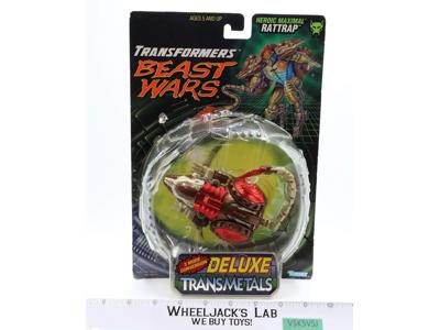 Rattrap Complete W/Card & Bubble Transmetal Transformers Beast Wars Hasbro