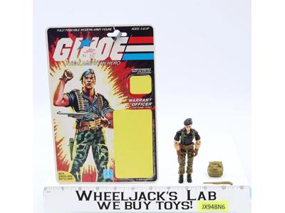 Flint V1 100% Complete W/ 34 Cardback 1985 G.I. Joe Hasbro Vintage Action Figure