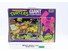 Giant Floor Puzzle Complete Teenage Mutant Ninja Turtles 1989 Rose Art 30 Pc
