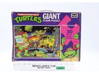 Giant Floor Puzzle Complete Teenage Mutant Ninja Turtles 1989 Rose Art 30 Pc