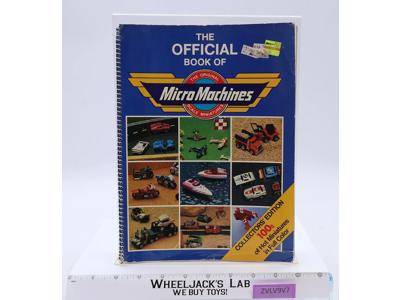 The Official Book of Micro Machines Collector's Edition Full Color 1989 Beekman