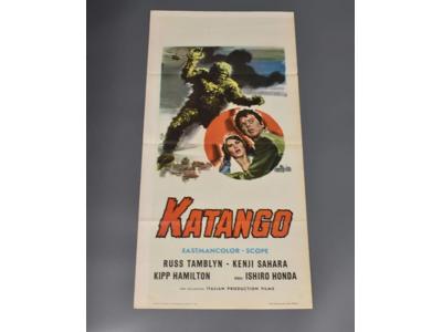 Katango Russ Tamblyn Italian Production Film 1960's Sci-fi Movie Poster 13x27