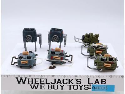 Lot of 7 Motorized Action Packs G.I. Joe Hasbro 1987 Vintage Action Figure