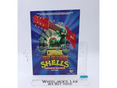 Coming out of Their Shells The Tour Giant Program Book TMNT 1990 Pizza Hut