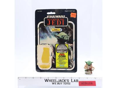 Yoda W/ BROWN SNAKE 100% Complete MEXICO 65 Back Star Wars ROTJ 1983 Lili Ledy