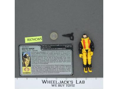Secto-Viper V1 100% Complete G.I. Joe 1988 Hasbro Vintage Action Figure