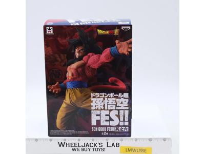 SS4 Son Goku Fes Dragon Ball Super Craneking Banpresto MIB Figure