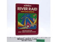 River Raid W/ Box + Manual ATARI 2600 1982 Activision Vintage Game Cartridge