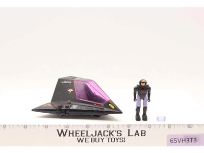 Shadow Parasite W/ LT. Magg Complete Starcom 1986 Coleco Action Figure Vehicle