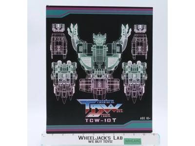 TCW-10T God Neptune Upgrade Kit Transform Dreamwave Action Figure NEW MIB