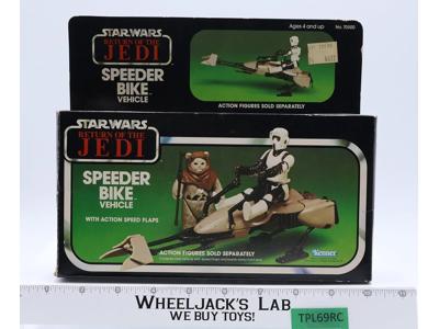 Speeder Bike 100% Complete W/Box Star Wars ROTJ Kenner 1983 Vehicle