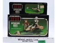 Speeder Bike 100% Complete W/Box Star Wars ROTJ Kenner 1983 Vehicle