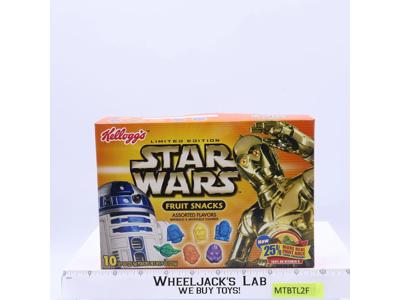 10-Pack Assorted Fruit Snacks Star Wars 2005 Kellogg's NEW SEALED