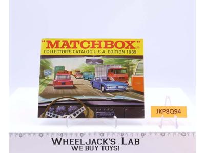 Matchbox Collectors Catalogue 1969 USA Edition Vintage Crisp condition