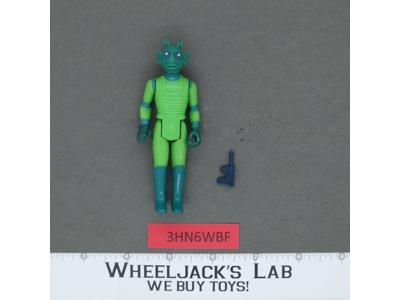 Greedo 100% Complete Star Wars 1978 Vintage Kenner Action Figure NO REPRO
