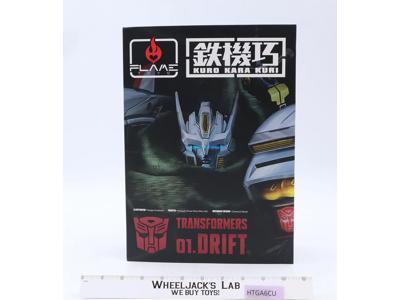 01 Drift Transformers 2017 Kuro Kara Kuri Flame Toys Action Figure NEW MIB