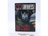 01 Drift Transformers 2017 Kuro Kara Kuri Flame Toys Action Figure NEW MIB