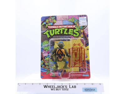 Leonardo 10 Back Teenage Mutant Ninja Turtles TMNT Playmates 1988 UNPUNCHED New