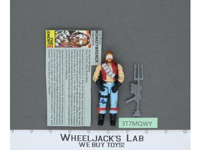 Monkeywrench V1 100% Complete G.I. Joe 1986 Hasbro Vintage Action Figure