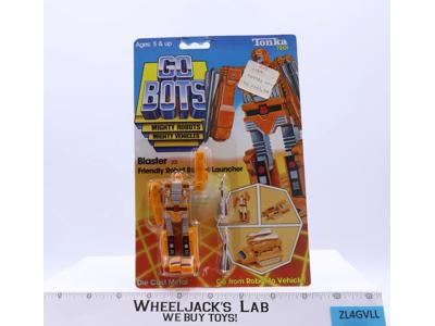 Blaster Friendly Robot Rocket Launcher Gobots 1984 Tonka Figure NEW MOSC SEALED